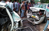 Two killed in head-on car crash in Gurvayanakere, six injured